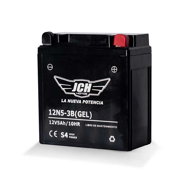 BATERÍA PARA MOTO YB5L-B/12N5-3B GEL (JCH)