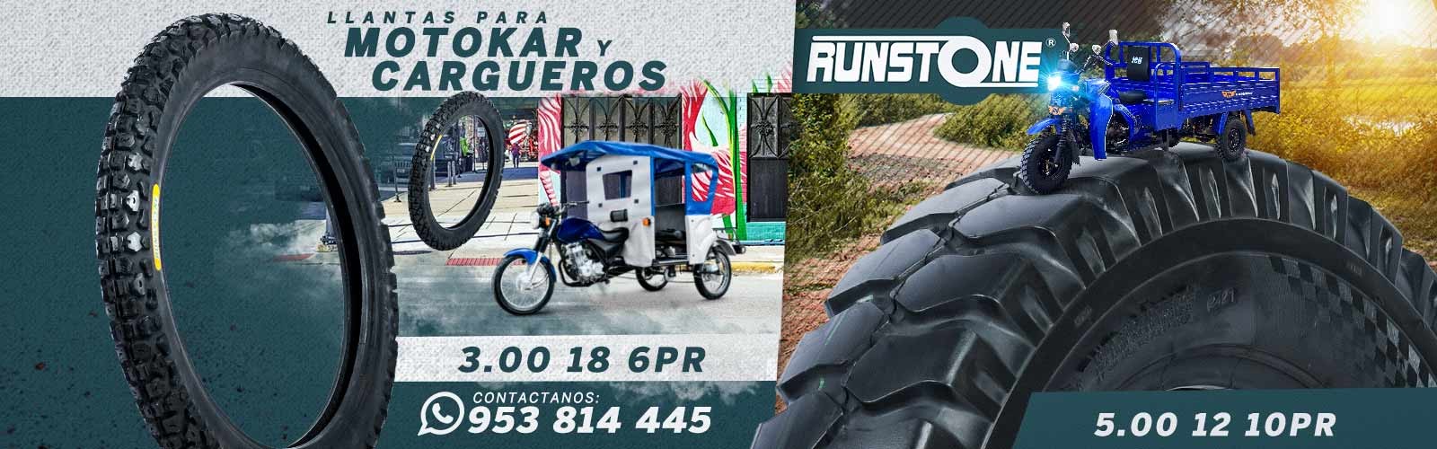 Llantas para motokar y cargueros