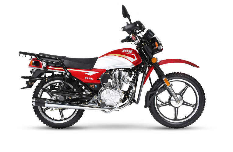 Moto utilitaria TARKI 150 color rojo