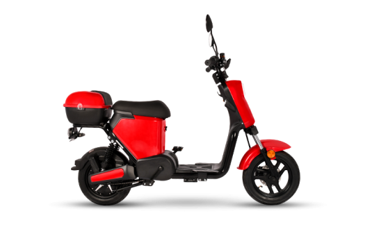 Moto electrica MY1 de color rojo