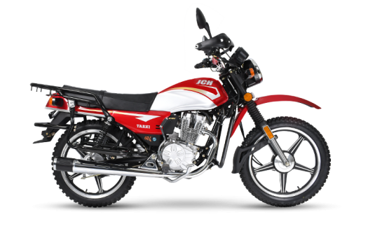 Moto utilitaria TARKI 150 color rojo